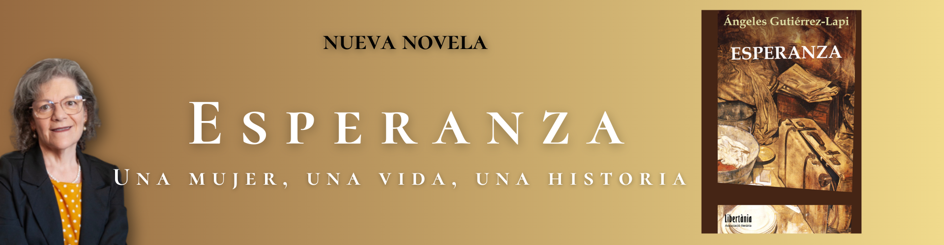 Imagen del Banner del libro Esperanza de Ángeles Gutiérrez-Lapi