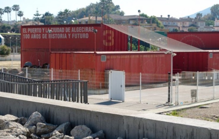Presentación de "Esperanza" en Algeciras El Puerto y la ciudad de Algeciras